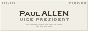 (Paul Allen’s business card)