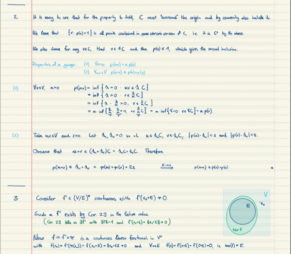 (Example image showing my notes on some math exercise sheet)
